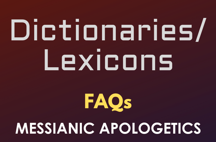 Dictionaries/Lexicons - FAQ