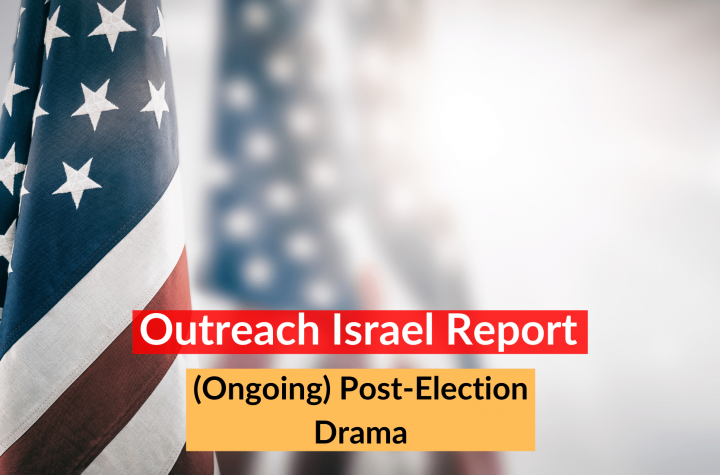(Ongoing) Post-Election Drama - Outreach Israel Report