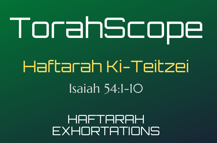 Haftarah Ki-Teitzei - Isaiah 54:1-10