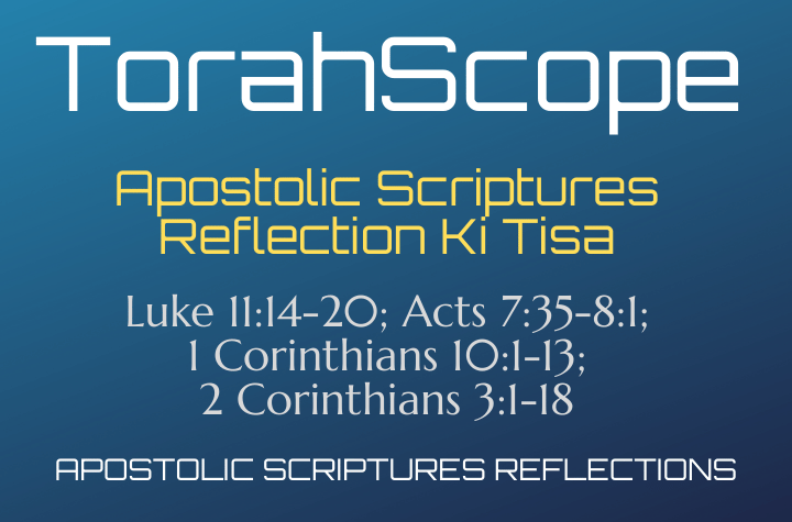 Apostolic Scriptures Reflection Ki Tisa