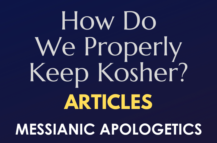 How Do We Properly Keep Kosher?