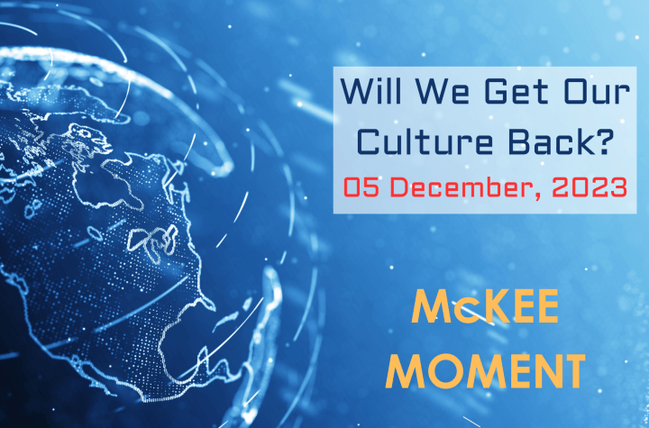 Will We Get Our Culture Back? – McKee Moment Shorts