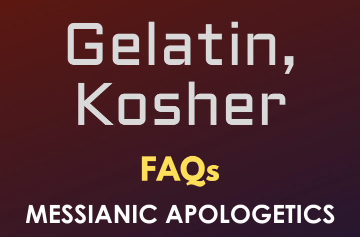 Gelatin, Kosher