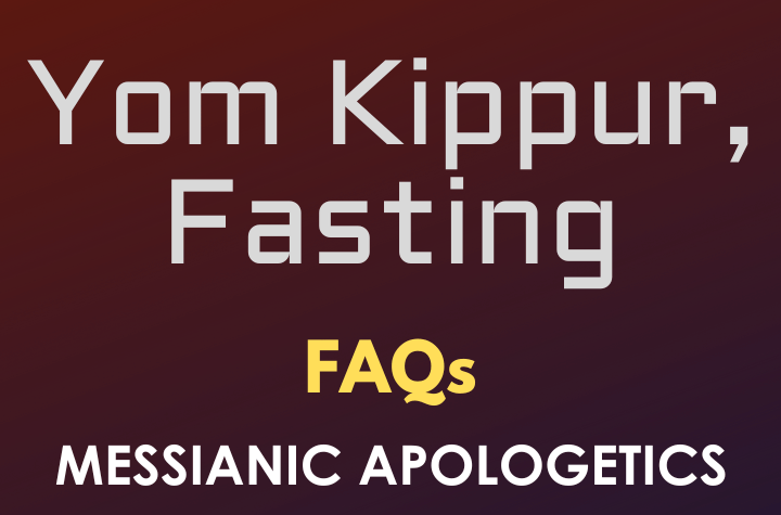 Yom Kippur, Fasting - FAQ